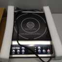 OSTBA 1800W Portable Induction Cooktop, Large Heating Coil Countertop Induction Burner, 10 Power Levels & 120–460°F Temperature Control, 3H Timer, Keep Warm, ETL Certified
