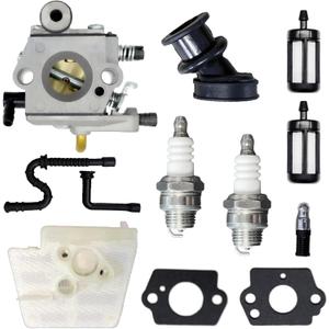 WT-403B Carburetor Tune UP Kit for Stihl 024 026 MS240 MS260 024 026 Pro Gas Chainsaw WT403B Carb with Air Filter