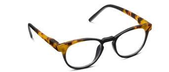 PEEPERS CHESTER BLACK/TOKYO TORTOISE + 2.50