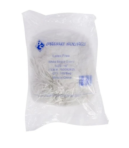 75009262 P/S Beard Guard P/P
14-G 18" White