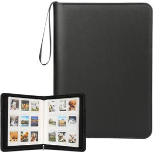 540 Pockets Photo Album for Fujifilm Instax Mini Camera, 2x3 Photo Album for Polaroid 2x3 inch Pictures, Picture Book for Fujifilm Instax Mini 12 11 9 40 99 90 EVO LIPLAY Instant Camera, Black