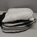 Cat Beds for Indoor -Cat Cave House Tent for Kittens and Laege Pets with Removable Washable Cushioned, Foldable Kitten Hideaway with Non-Slip Bottom, Grey, 17.5 inches