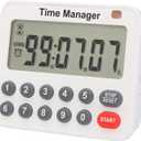 AIMILAR Magnetic Digital Kitchen Timer with Direct Numerical Keypad, Loud Alarm - 99Hr Countdown Count Up Timer for Cooking Baking Classroom, Batteries Included 