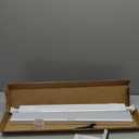 LazBlinds No Tools No Drill Cordless Cellular Shades, Blackout Light Blocking Honeycomb Shades for Home, Thermal Insulation Blinds for Windows, 24" W x 64" H, White