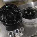 VEVOR Electric Trailer Brake Assembly, 12 x 2 Inch, 1 Pair Self-Adjusting Electric Brakes Kit for 6000 lbs Trailer Axle, Backing Plates for Braking System Part Replacement, Fit for Trailers, RVs