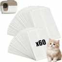 60 Pack Cat Litter Bags Compatible for PetSnowy Snow+ Self-Cleaning Cat Litter Box, Heavy Duty Waste Drawer Liners, Leak-Proof & Tear-Resistant Refills with Superior Odor Control (Custom Fit)