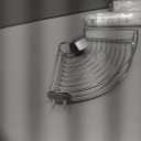 simplehuman 9' Tension Pole Shower Caddy, Stainless Steel and Anodized Aluminum