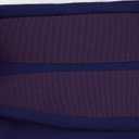 Modegal Women's Satin High Waist Hidden Elasticized Waistband Flared Casual A Line Midi Skirt (Thin Navy Blue, X-Large)