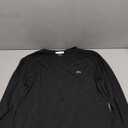 Lacoste Men's Long Sleeve Lightweight Cotton Pima V-Neck T-Shirt, L