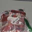 Merry Christmas Banner- Xmas Banners Bunting with Gingerbread Socks Signs, Red Green Paper Hanging Banner Felt Garland for Christmas Outdoor Indoor Home Mantle Fireplace Decor and Party Decorations