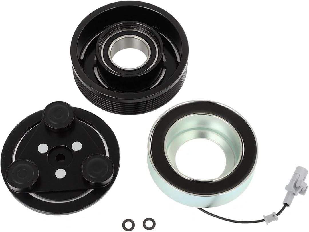 CCIYU Air Conditioning Compressor Clutch for Suzuki Grand Vitara 2.4L 2009-2013 for Suzuki Kizashi 2.4L 2010-2013 AC Compressor for Car 67469 68469