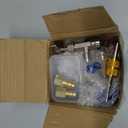 Lichamp Car A/C R1234YF Adapter with Self Sealing Can Tap, AC R1234 Quick Couplers Connectors Kit