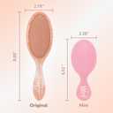 Wet Brush Original Detangler Hair Brush, Pink (Watercolor Waves), Ultra-Soft IntelliFlex Bristles, Detangling Bristles Glide Through Tangles (Wet Dry & Damaged Hair), Women & Men (1 Count (Pack of 1))