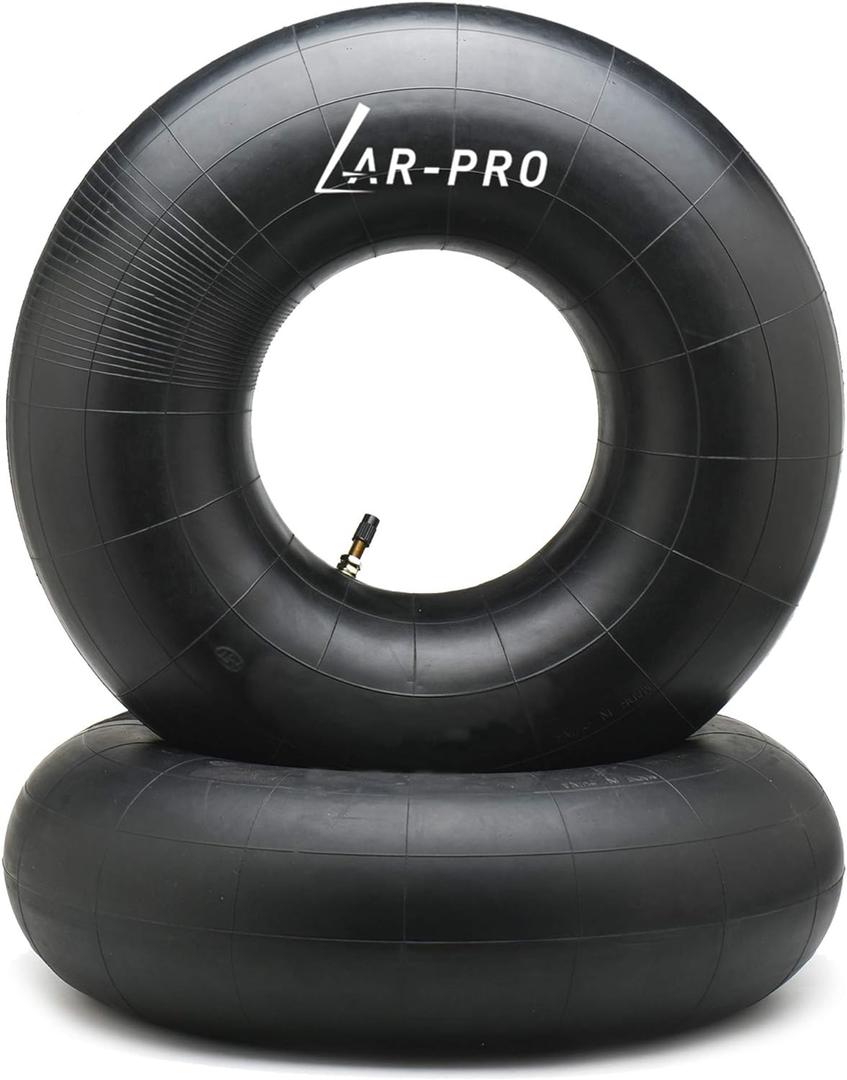 AR-PRO (2 Packs 20x8.00-8, 20x8-8, 20x10.00-8, 20x10-8 Inner Tube Replacement with TR-4 Straight Valve Stem for Mower/Tractor/Golf Cart/Garden Trailer and More