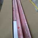 Merax Twin Bed Frames with Arch Shaped Headboard, Pink Fleece Cloud Upholstered Bed Frame, Twin Floor Bed Frame with Solid Wood Slats, No Box Spring Required, Noise-Free, Easy Assembly