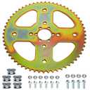 420 Sprocket 60 Tooth 40mm Bore Compatible with Mini Bike Coleman CT100U CC100X BT200X CT200U-EX CT200U Baja Doodlebug DB30 TrailMaster MB200 Monster Mega Moto 80cc Predator 212cc Engine Parts (Golden)