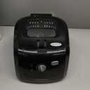 Hamilton Beach Cool Touch Electric Deep Fryer with Basket and Lid, 2 Liters / 8 Cups Oil Capacity, Adjustable Temperature, 1500 Watts for Fast Heat-up, viewing Window Easy to Clean, Black (35021)