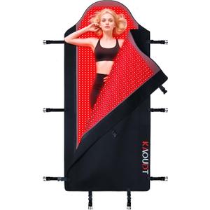 2026 Medical-Grade Full Body Red Light Therapy Mat for Pain Relief, 72"x33" FSA&HSA Eligible 2600 LEDs 660&850nm Infrared Light Blanket, 3 Modes, 5 Intensity Levels, Timer for Home Wellness