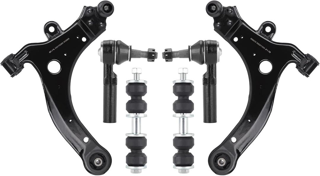 Front Lower Control Arms Suspension Kit Fit for Chevrolet Impala 2000-2013, for Monte Carlo 2000-2007, Fit for Buick Lacrosse Allure 2005-2009, Century 1997-2005, Regal 1997-2004, 1998-2002 Intrigue