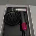 SHRATE Professional High Speed Ionic Hair Dryer | Ultra-Fast Drying | 500 Million Negative Ions | Low Noise | 160000 RPM | Compact Blow Dryer with Magnetic Diffuser for Faster Drying All Hair Types (Grey)