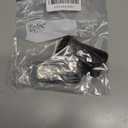 2Pcs Sunglass Holder for Car, Magnetic Leather Eyeglass Hanger Clip for Car Sun Visor, Sunglasses Holder and Ticket Card Clip for Car Visor Accessories (Carbon Fibre Black)