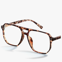 livho Blue Light Blocking Glasses, Fashion Fake Oversized Aviator Vintage Glasses, Retro Pilot Computer Glasses for Women/Men