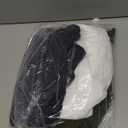 4 Pack Men's Big and Tall Turtleneck Shirts, Cotton Ribbed Long Sleeve Slim Fit Mock Neck Light Pullover Sweaters (XX-Large, Army Green, White, Dark Gray, Black)