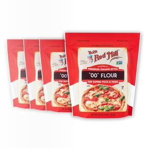 Bob's Red Mill 00 Flour Premium Italian-Style, 48oz (Pack of 4) - Non GMO, Vegan, Kosher (Box of 4)