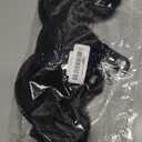 Fanuerg Women Underwire Triangle Bikini Spaghetti Strap Push Up Swimsuit Cheeky Two Piece Bathing Suit (Small, Black)