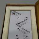 Handicrafts Home White Picture Frame 5x7, Handmade Ridged Bone inlay Vintage Photo Frame for Tabletop & Wall Display, Farmhouse, Modern & Minimal Home & Office Decor, Decorative Photo Frame for Living Room, Bedroom, Desk & Gallery Wall