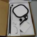 LED Desk Lamp for Home Office, Eye-Caring Diffused Desk Light, 3 Color Temperature 10 Brightness Computer Light, Dimmable Desk Light with Memory & Timer Func, Metal Swing Arm Table Lamp