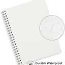 RETTACY Dotted Journal Notebook, 3-Pack, 160 Pages per Pack, A5 Medium Size (5.7'' 8.3''), 100 GSM Thick Paper, Spiral-bound, Flexible Plastic Cover, for Journaling, Planning, Tracking