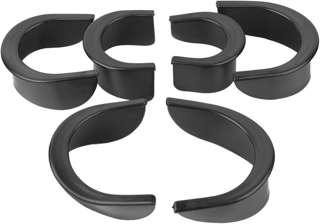 Keenso Billiard Hole Liners,5inch Diameter Pool Table Pocket Liners Billiards Pool Accessories for Most Pool Tables 6Pcs