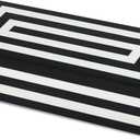 Handicrafts Home Decorative Storage Box 10x4.5  Remote Control Holder, Jewelry Organizer, Modern Decorative Box with Lid, Boho Chic Home Dcor Accent, Vintage Memory Box for Living Room Shelf Dcor (Concentric)