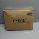 EMME Luxury Khaki Fuzzy Duvet Cover Set Twin Size Fluffy Comforter Cover Set 2 Pieces Shaggy and Plush Soft Bedding Duvet Covers (Tie Dye Khaki, Twin)