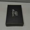 Hatori Travel Jewelry Case for Women, Portable PU Leather Travel Jewelry Organizer Box for Necklace Earrings Ring Bracelet, Small Jewelry Box Gifts for Teen, Girls, Moms and Daughters, Black.