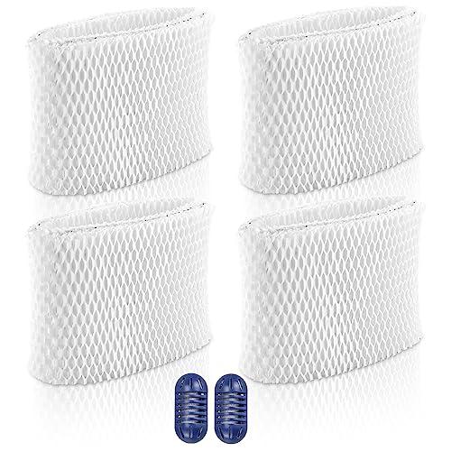 TOMOON WF2 Humidifier Filter Replacement for Vic.ks V3500 V3100 V3900 V3700 VEV320 Ka z 3020 & Re-Lion WA-8D Cool Mist Humidifiers, Pack of 4