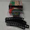 BainGesk Train Set, Christmas Train Set with Steam, Light and Sounds, Train Sets for Under Christmas Tree, Electric Train Toys for 3 4 5 6 7 8 Year Old Kids, Ideas Boys & Girls