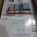 Regalo Safety 30.5"-58" Extra Wide Baby Gate, Bottom of Stairs & Doorways