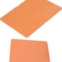 MECCANIXITY 20Pack Table Place Cards, Printable Place Name Cards for Table Setting Wedding Dinner Parties Events Reserved Seating, Orange