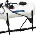 15-Gallon ATV Broadcast Sprayer - 7ft Swath, 2.2GPM, 70PSI Max