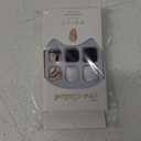 RODAKY French Press on Toenails for Women Full Cover Line black False Nails for Toe Fashion White Fake Toenail Square Toe Nail Tips Designs Nails Artifical Toenail Acrylic Foot Nail Tips 24Pcs