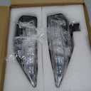 Nakkaa Front Bumper Light Assembly Compatible with Q50 Sport 2014 2015 2016 2017 2018 2019 2020 Turn Signal Lamp Fog Light DRL Sequential Left and Right 261354GA1A 261304GA0A