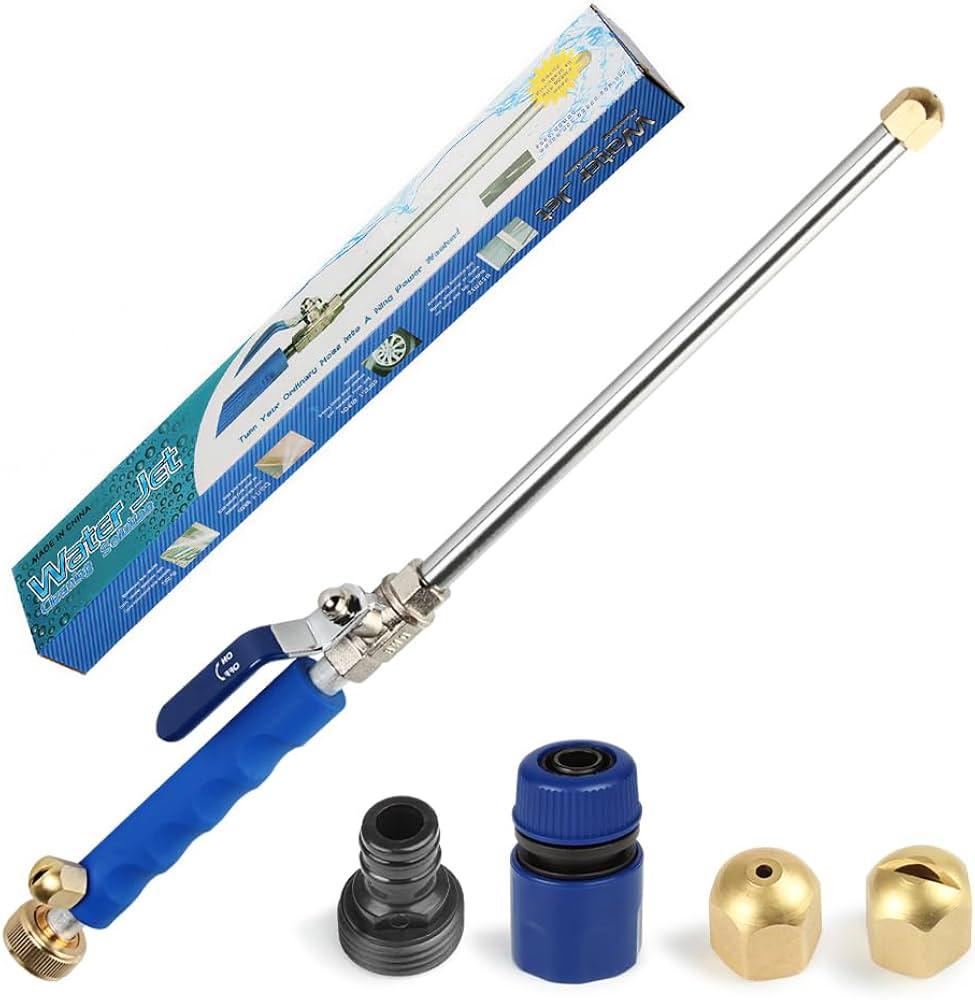 20260610161012 Jet Nozzle High Pressure Hose Nozzle for Garden (Blue)