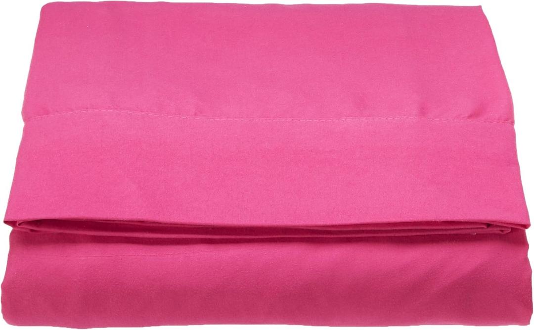 Luxury Flat Sheet on Amazon Elegant Comfort Wrinkle-Free 1500 Premier Hotel Quality 1-Piece Flat Sheet, King Size, Pink