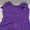 WOOSEA Women's Split Bodycon Mermaid Evening Cocktail Long Dress Purple, small