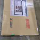 SMIROR Matte Black Bathroom Mirror for Over Sink 60x 40 inch, Metal Thick Frame Rectangle Vanity Mirror for Wall, Anti-Rust, Horizontally or Vertically Mounted