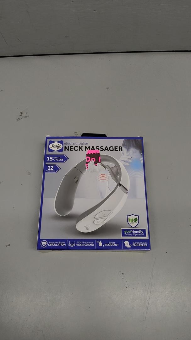 Sealy Electronic Pulse Neck Massager 15 Intensity Levels Sweat proof (MA-110)