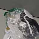 Geyoga Nun Costume Accessory Set Nun Headpiece Collar Cross Pendant Necklace Knee Thigh High Socks for Halloween Cosplay Party