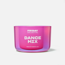 Friday Collective Dance mix, Fruity Gourmand Scented, Made with Essential Oils, 3 Wicks, 13.5 oz